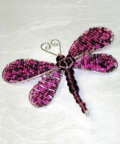 Beaded Butterfly Brooch AIP 105 Beaded Butterfly Brooch AIP 105