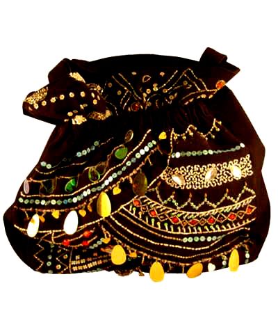 Black Canvas Bag by Ecclisse