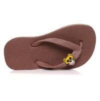 black eyed green - CARIMUM BROWN FLIP FLOPS