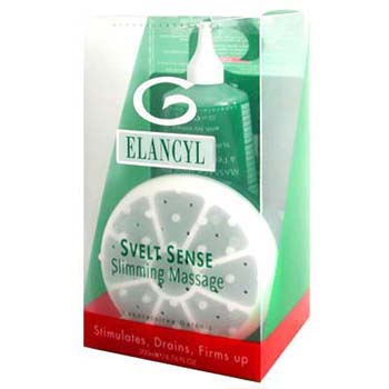  fragrances & cosmetics  - GALENIC ELANCYL SVELT SENSE COFFRET: SVELT SENSE SLIMMING MASSAGE GEL+ EXCLUSIVE SHOWER GLOVE
