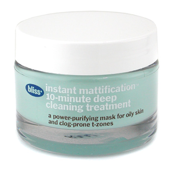  fragrances & cosmetics  - BLISS INSTANT MATIFICATION 10 MIN DEEP CLEANING TREATMENT MASK ( FOR OILY SKIN )