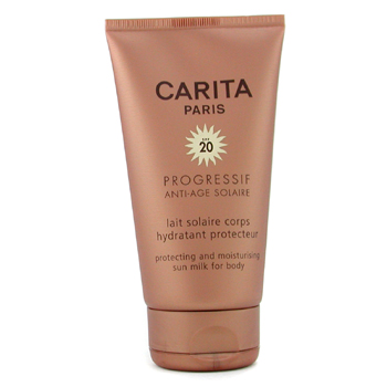  fragrances & cosmetics  - CARITA PROGRESSIF PROTECTING AND MOISTURIZING SUN MILK FOR BODY SPF 20