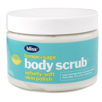  fragrances & cosmetics  - BLISS LEMON + SAGE BODY SCRUB