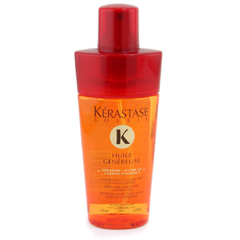  fragrances & cosmetics  - KERASTASE SOLEIL HUILE GENEREUSE ( SHINY HAIR, SMOOTH FEEL COLORED HAIR )
