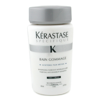  fragrances & cosmetics  - KERASTASE SPECIFIQUE BAIN GOMMAGE GENTLE ANTI-DANDRUFF SHAMPOO ( FOR SENSITIVE OR DRY HAIR )
