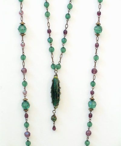 Bulk Buy 12 Green Drop Necklaces on sportingdirectory.com.au