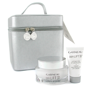  fragrances & cosmetics  - GATINEAU DEFI LIFT 3D COFFRET ( LIMITED EDITION ): CREAM 50ML + THROAT AND DECOLLETE LIFT CREAM 15ML