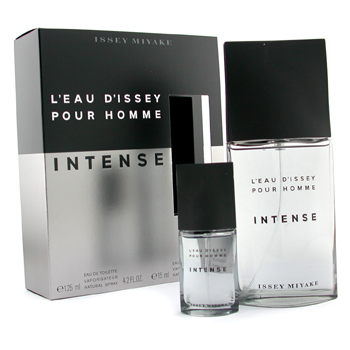  fragrances & cosmetics  - L'EAU D'ISSEY POUR HOMME INTENSE COFFRET: EAU DE TOILETTE SPRAY 125ML + EDT SPRAY 15ML
