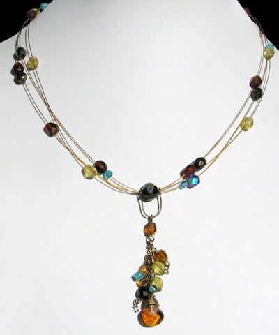 Bulk Buy 6 Classic Bronze Necklaces