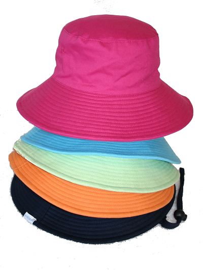 turtledove accessories - KIDS WIDE BRIM HAT (A1026K)