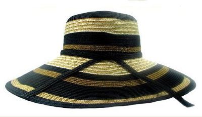 Tweed Stripe Hat  8580 by Pink Soda - Product image.