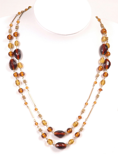 BEADED NECKLACE BNK406