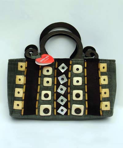 josephine's jewels - BLACK AND BONE BAG 220-03