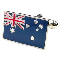 ties 'n' cuffs - AUSTRALIAN FLAG CUFFLINKS