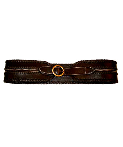 Whipstitched Cinch Belt by Ecclisse - Product image.