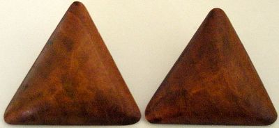 snazzy jazzy - WOOD EARRINGS 