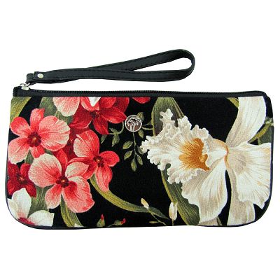 escape to paradise - RETRO ORCHID FABRIC - HONOLULU CLUTCH