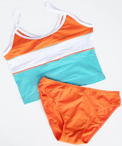 chill swimwear - SPLICE 2 PIECE : KIDS SIZE 2-8