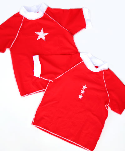 Boys Rash Shirt Red
