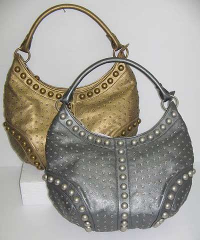 Metallic Studded Bag