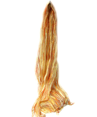 Coral Stripped Scarf on placetobuy.com.au