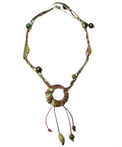 Long cord necklace