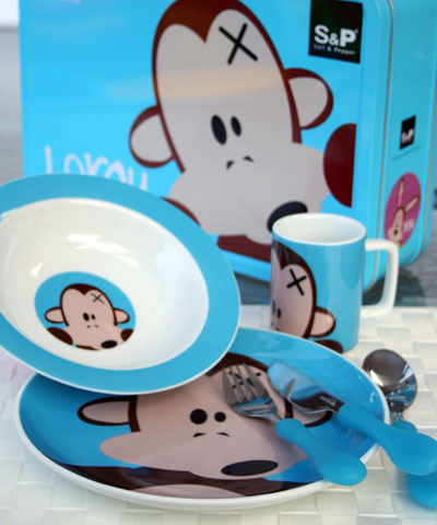 Leroy kids Porcelain Dinner set