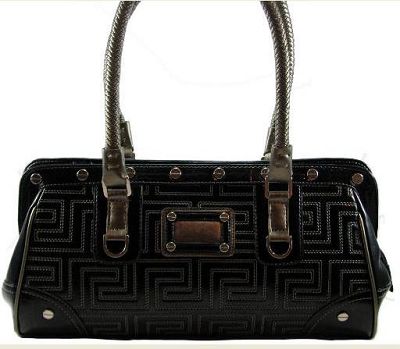 BLACK DESIGNER HANDBAG 1201B