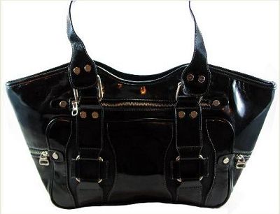 Patent Fashion Handbag 3963