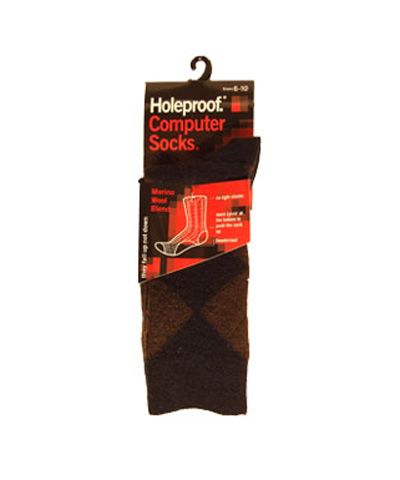 Holeproof Computer wool Socks