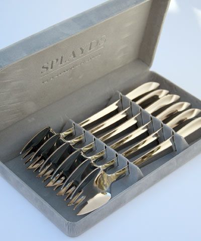 Splayds Polished finish Set of 6