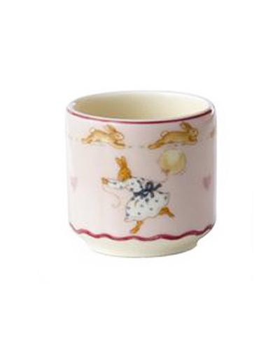 nice pink traditional egg cup....