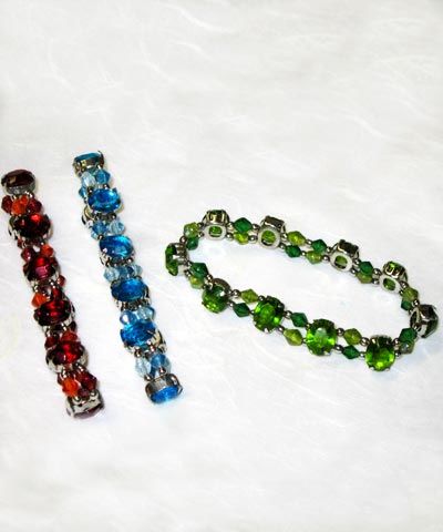 Beautiful Diamonte Bracelet QL 7363
