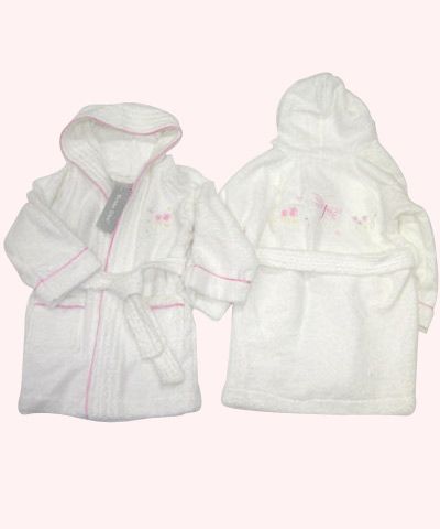 Bubba blue Girls Dragonfly Bathrobe on sportingdirectory.com.au
