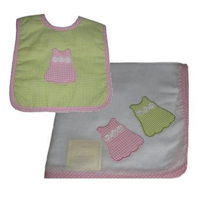 Alimrose Dress Wrap and Bib Set