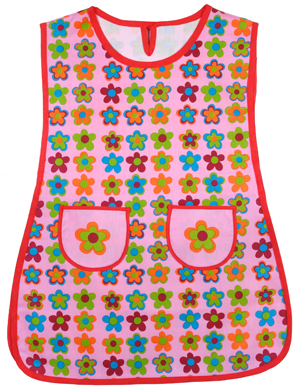 classic emily - POPOVER KIDS APRON - DAISY FLOWERS