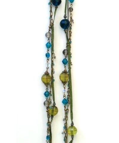 sondaria  - BULK BUY 6 FOREST NECKLACES