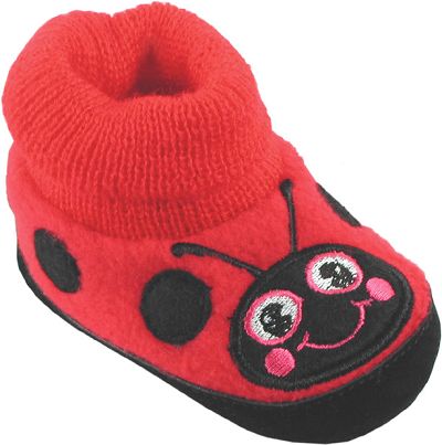 Ladybug Slipper Sox by Western Chief