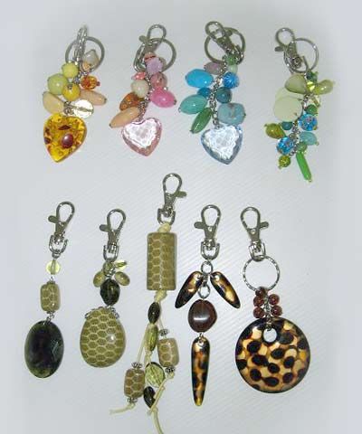 9 Pack of Assorted Key RIngs
