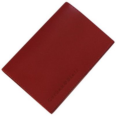 Corban And Blair Red Passport Cover by Tonic Gifts - Product image.