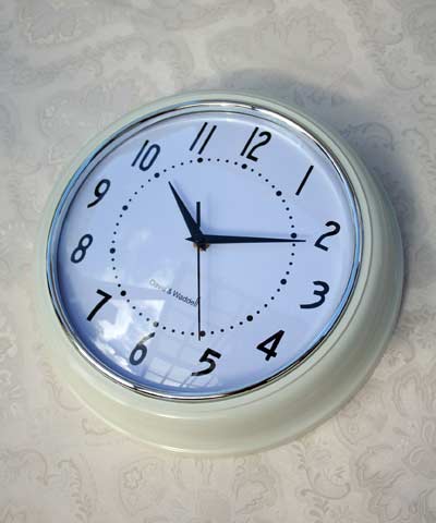 Davis Waddell Retro Clock