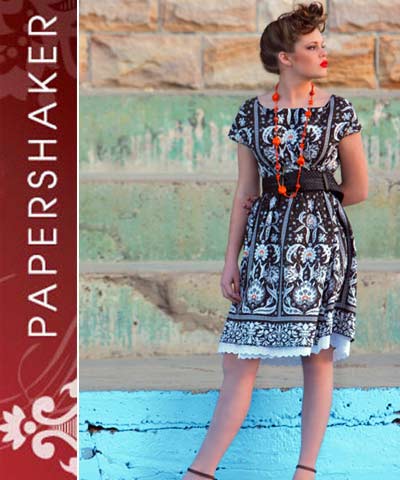 Fashion Raincoats Australia on Papershaker Rosey Wrap Around Dress At Blokes And Sheilas Online