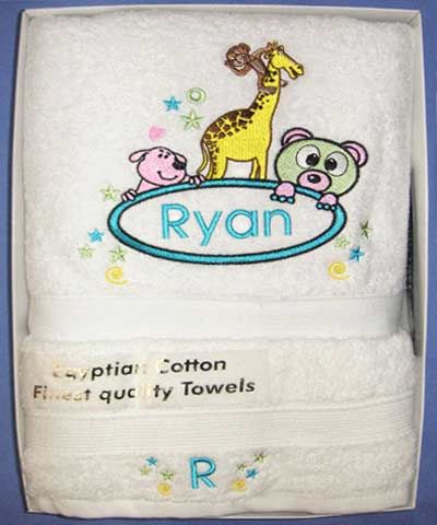 White Egyptian Cotton (100% Cotton) Bath towel - 70 x 140cm.  Face washer - 33 x 33cm. Both to be mo...