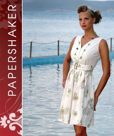 Papershaker Sarah V Cotton Dress