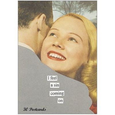 I Feel A Sin Coming On Postcards