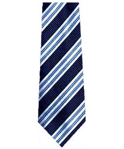 TNC Necktie Navy Stripes on sportingdirectory.com.au