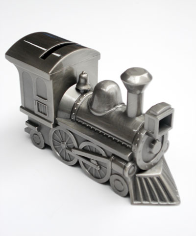 Memories Train Money Box by Gymea Lily - Product image.