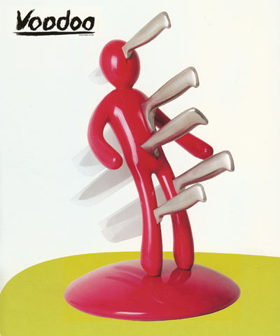 Voodoo Kitchen Knife Block Set on sportingdirectory.com.au