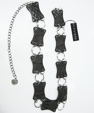 Chain Link Belt grey