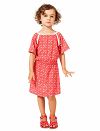 Click to Enlarge - black eyed green - RED PEGGY DRESS